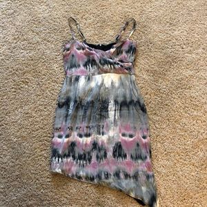 Watercolor-patterned Dress